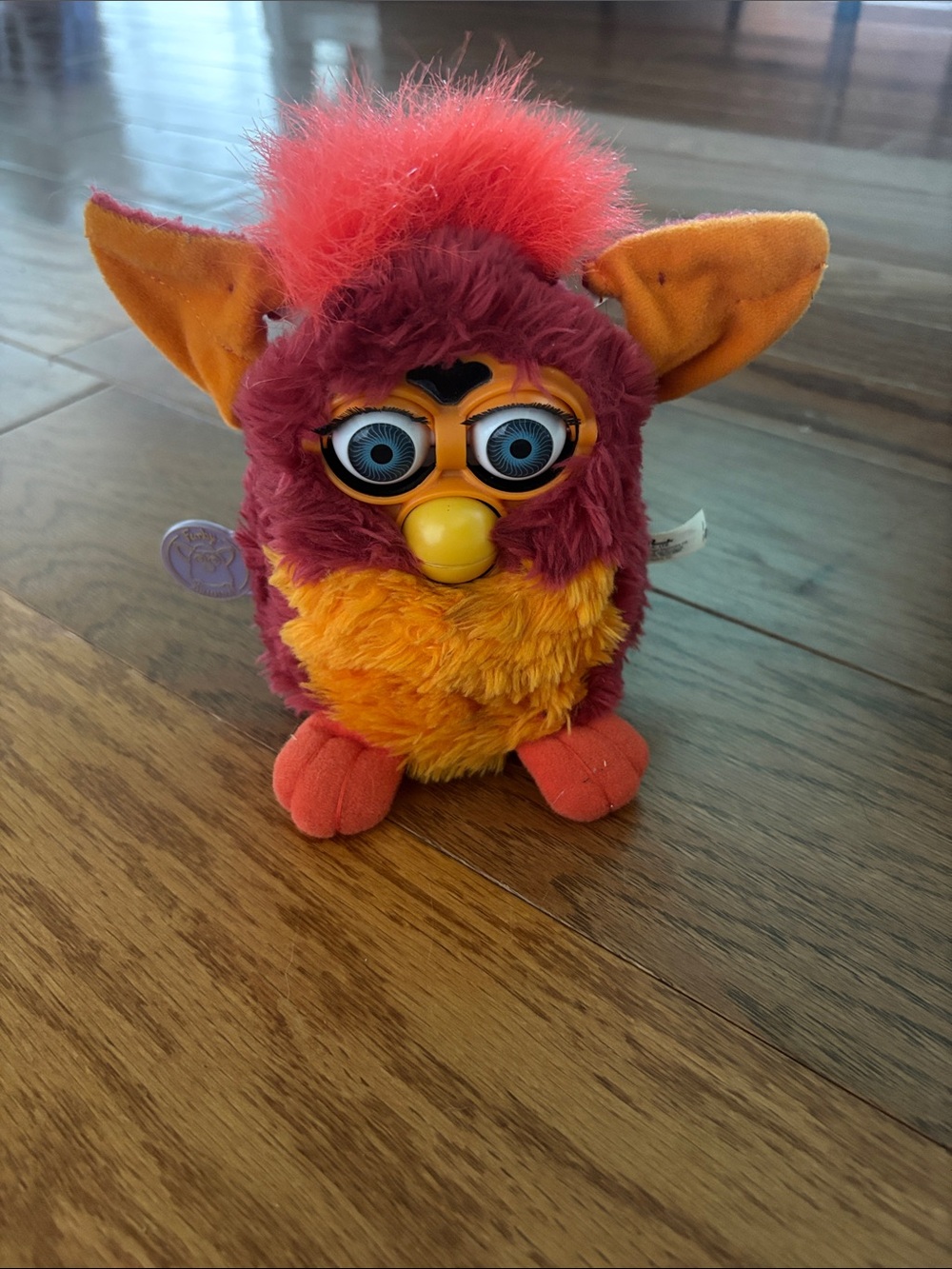 Red & Orange Furby- Soft Collectible Companion
